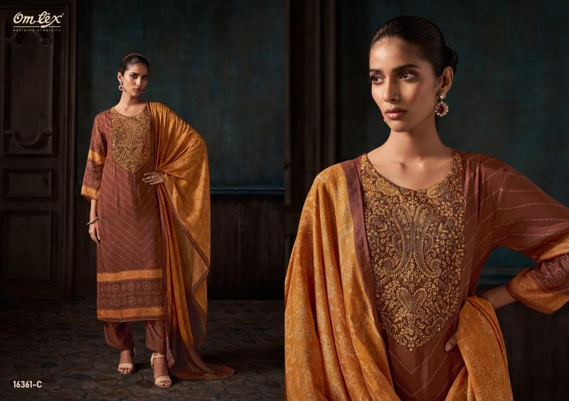 Omtex sivara dress material wholesale
